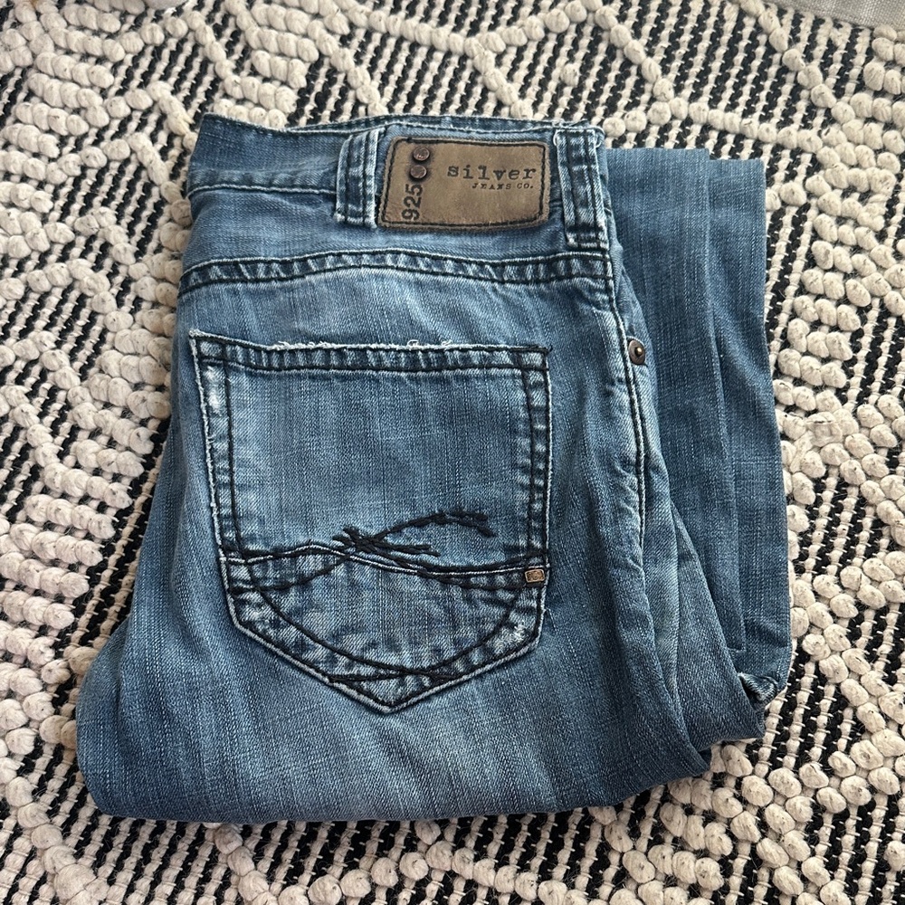 Silver Jeans Zac Light Blue Men's Relaxed Jeans